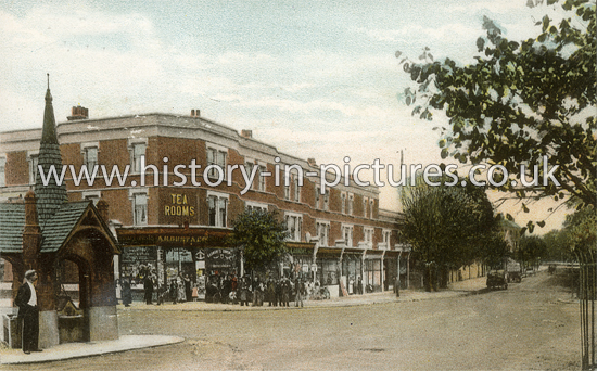 The Broadway,  High Street, Wanstead, London. c.1905